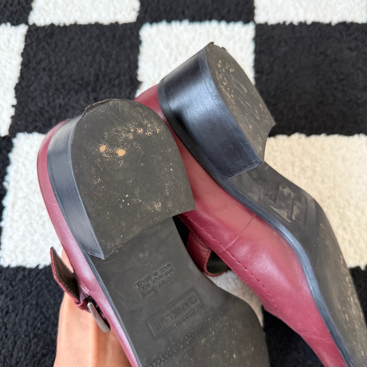 vintage whimsy 90s y2k DANELLE chunky mary janes