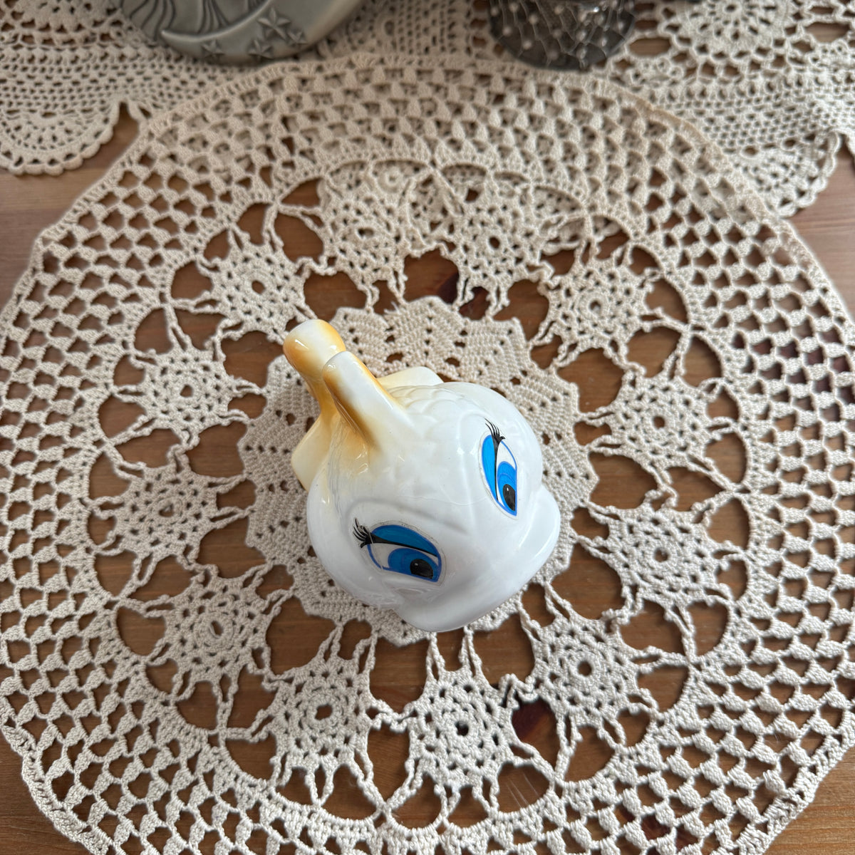 unique vintage whimsical folk art figure collectable trinket