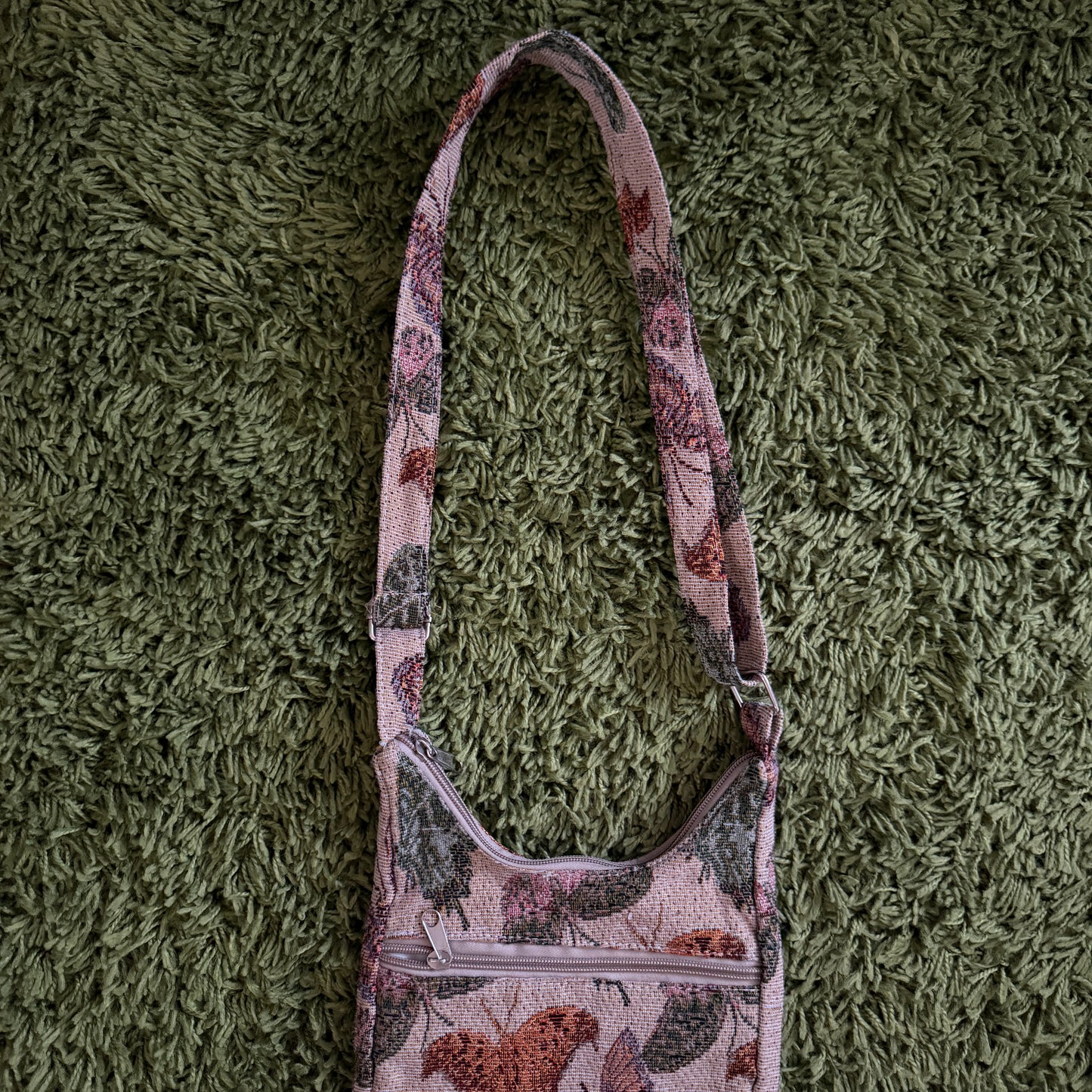 unique vintage whimsical 90s y2k butterfly shoulder bag