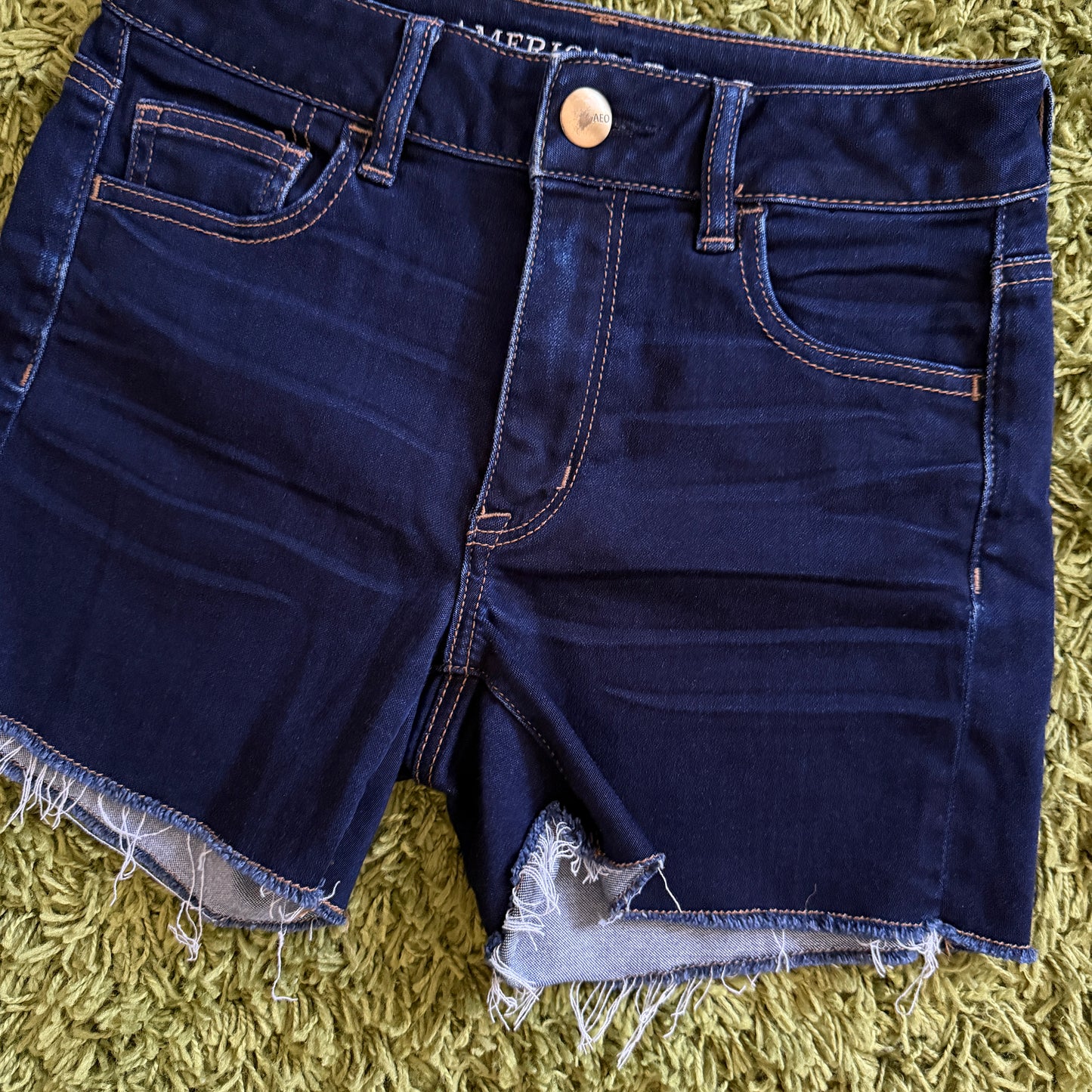 whimsy 90s y2k AMERICAN EAGLE OUTFITTERS denim shorts