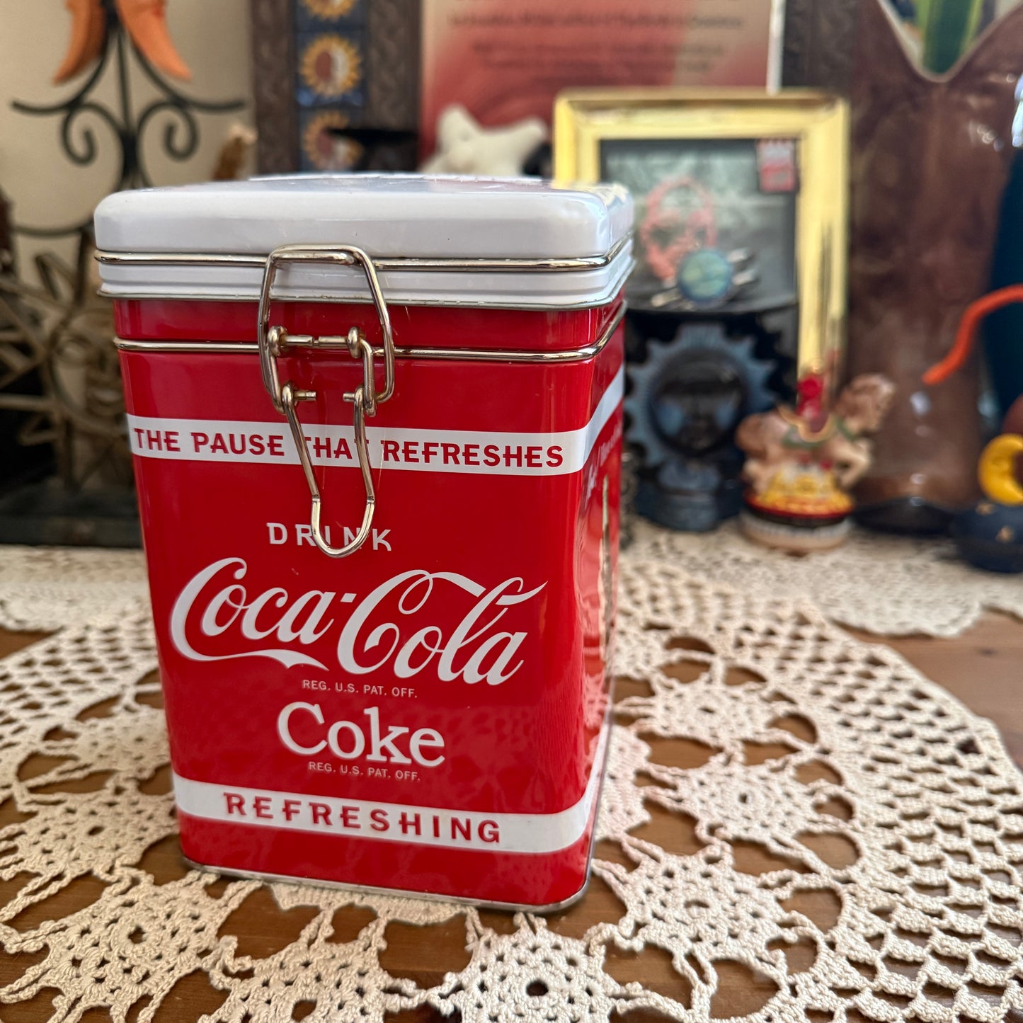 retro vintage coca cola collectable organizer