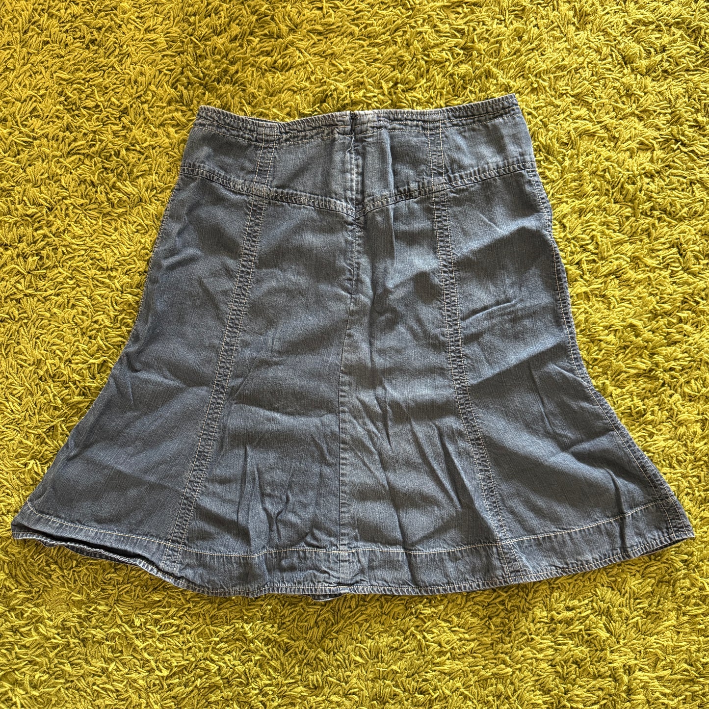 unique vintage whimsical 90s y2k midi skirt