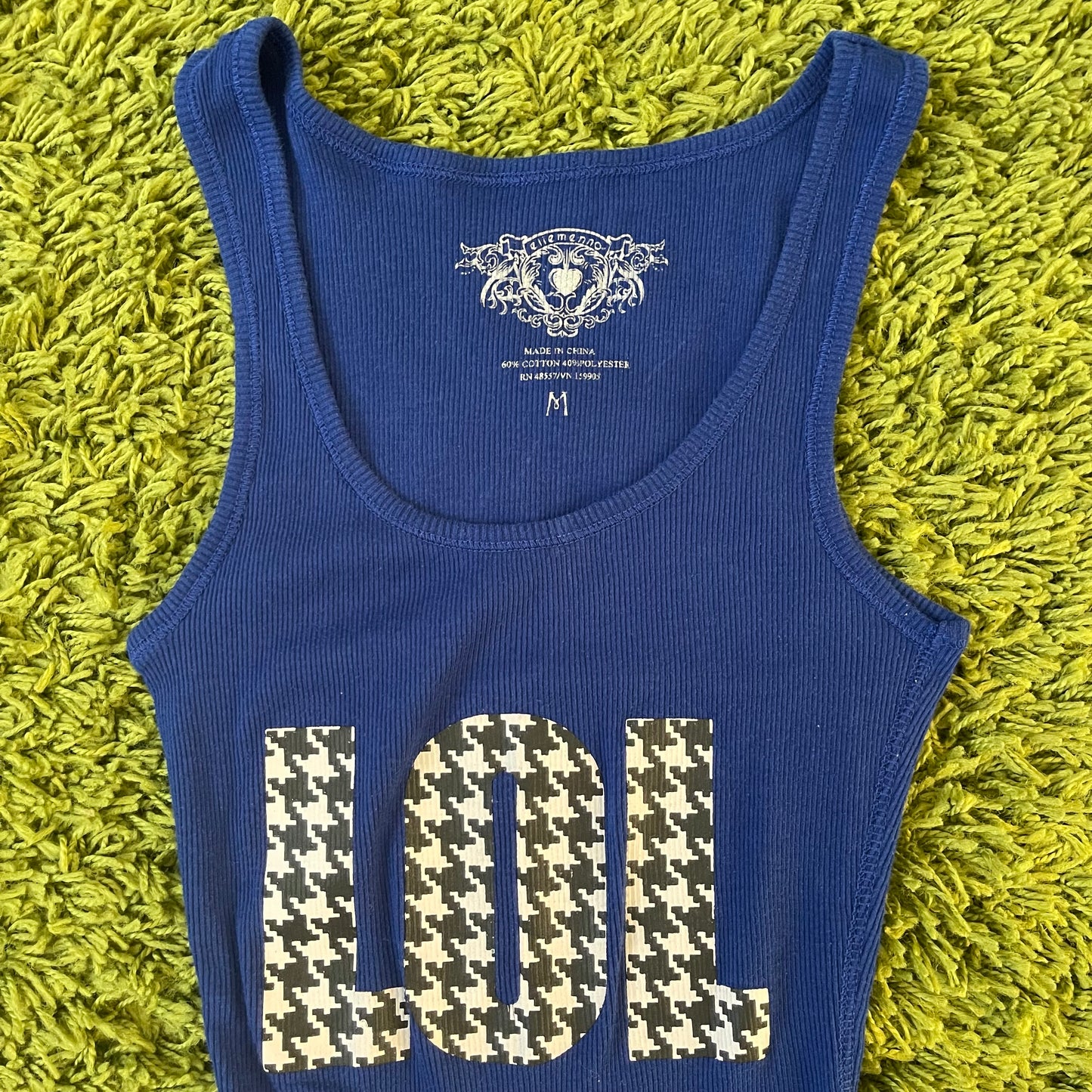 graphic tank top