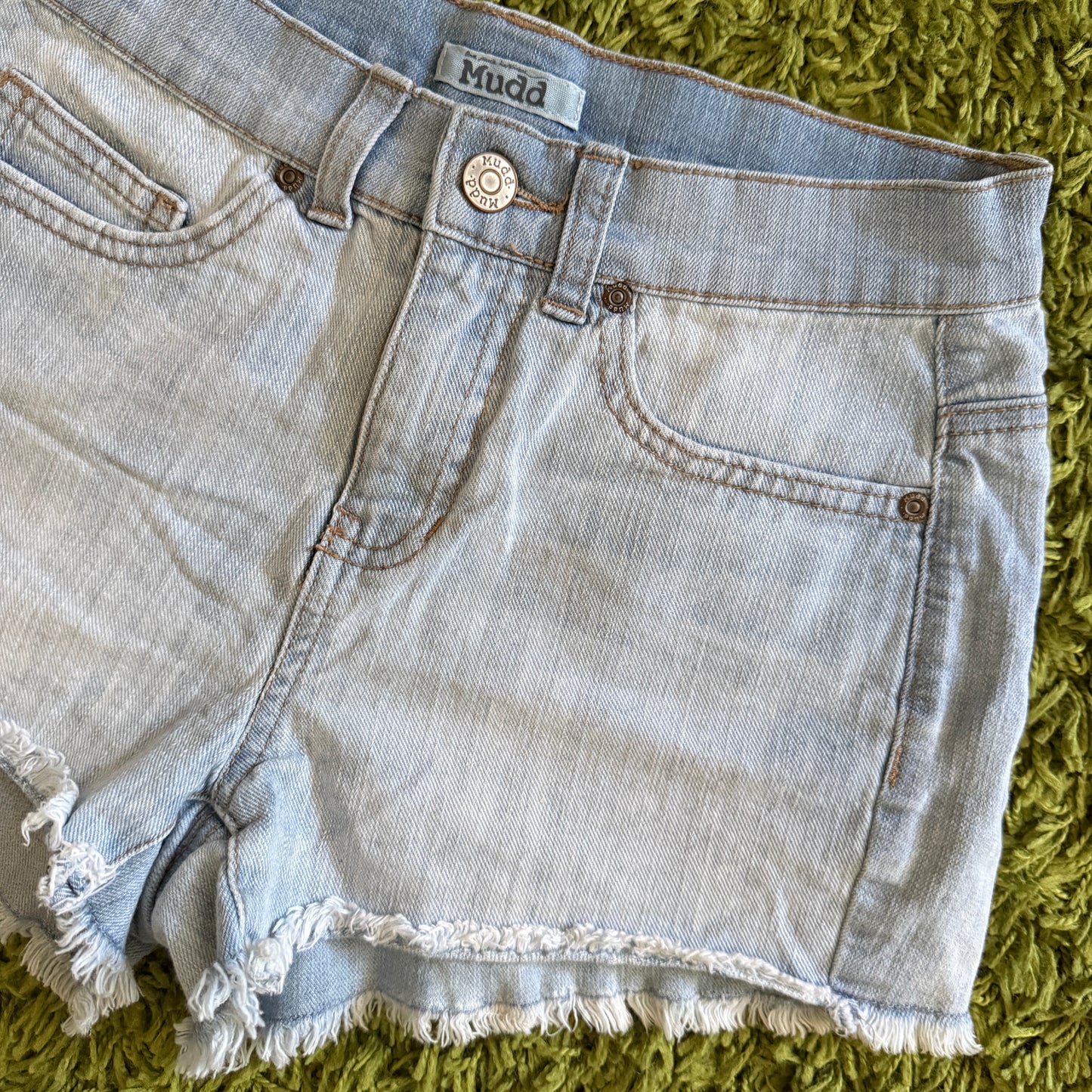 vintage whimsy 90s y2k MUDD denim shorts