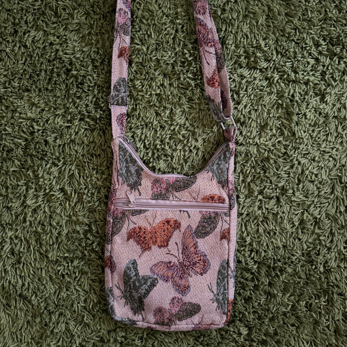 unique vintage whimsical 90s y2k butterfly shoulder bag