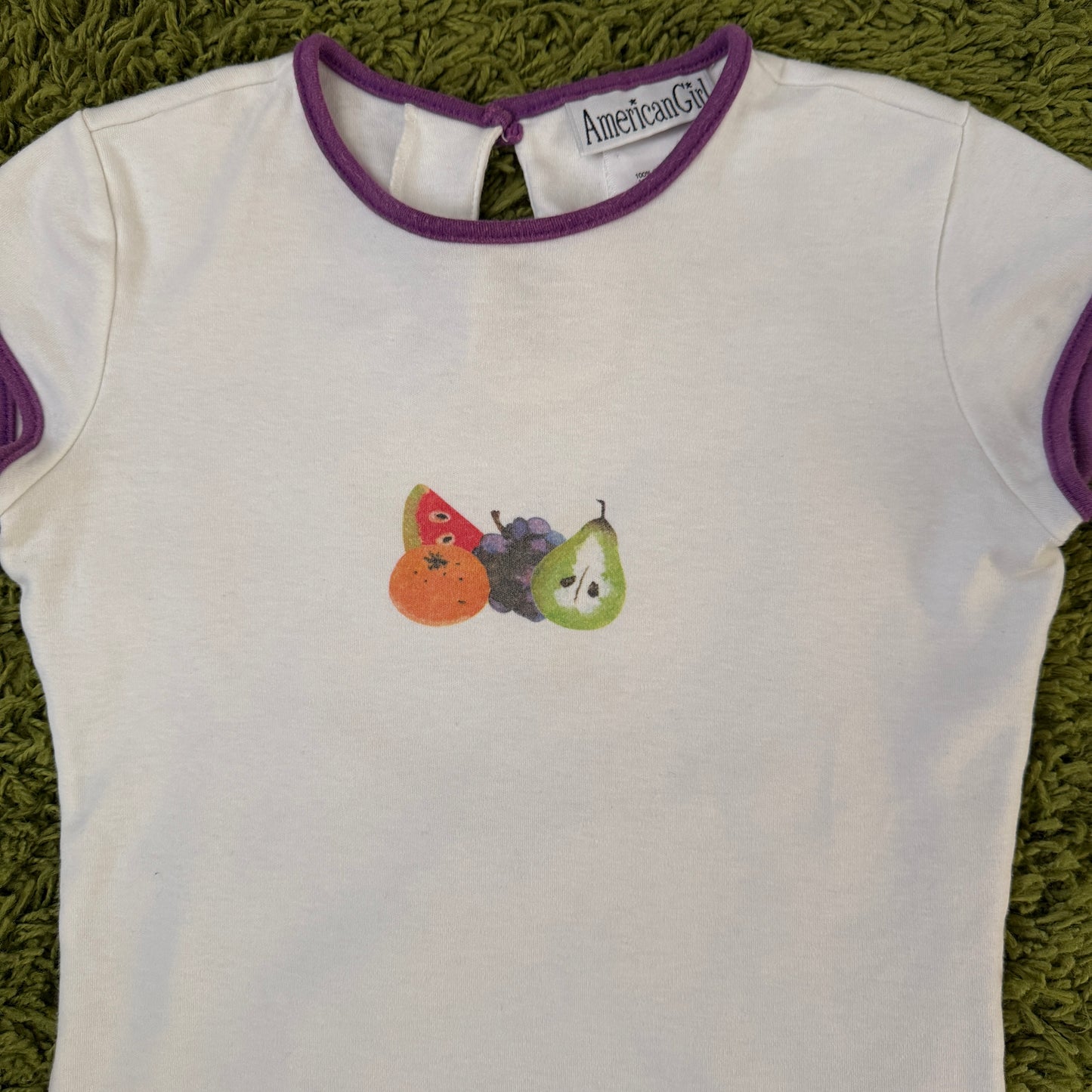 unique vintage whimsy 90s y2k graphic baby tee