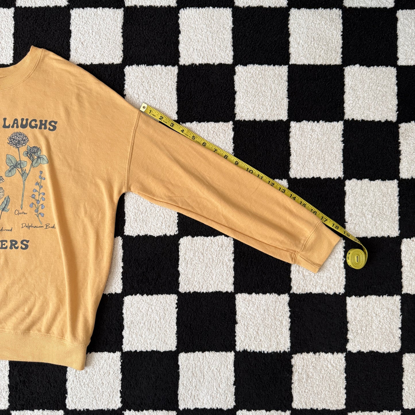 whimsical 90s y2k graphic pullover sweatshirt