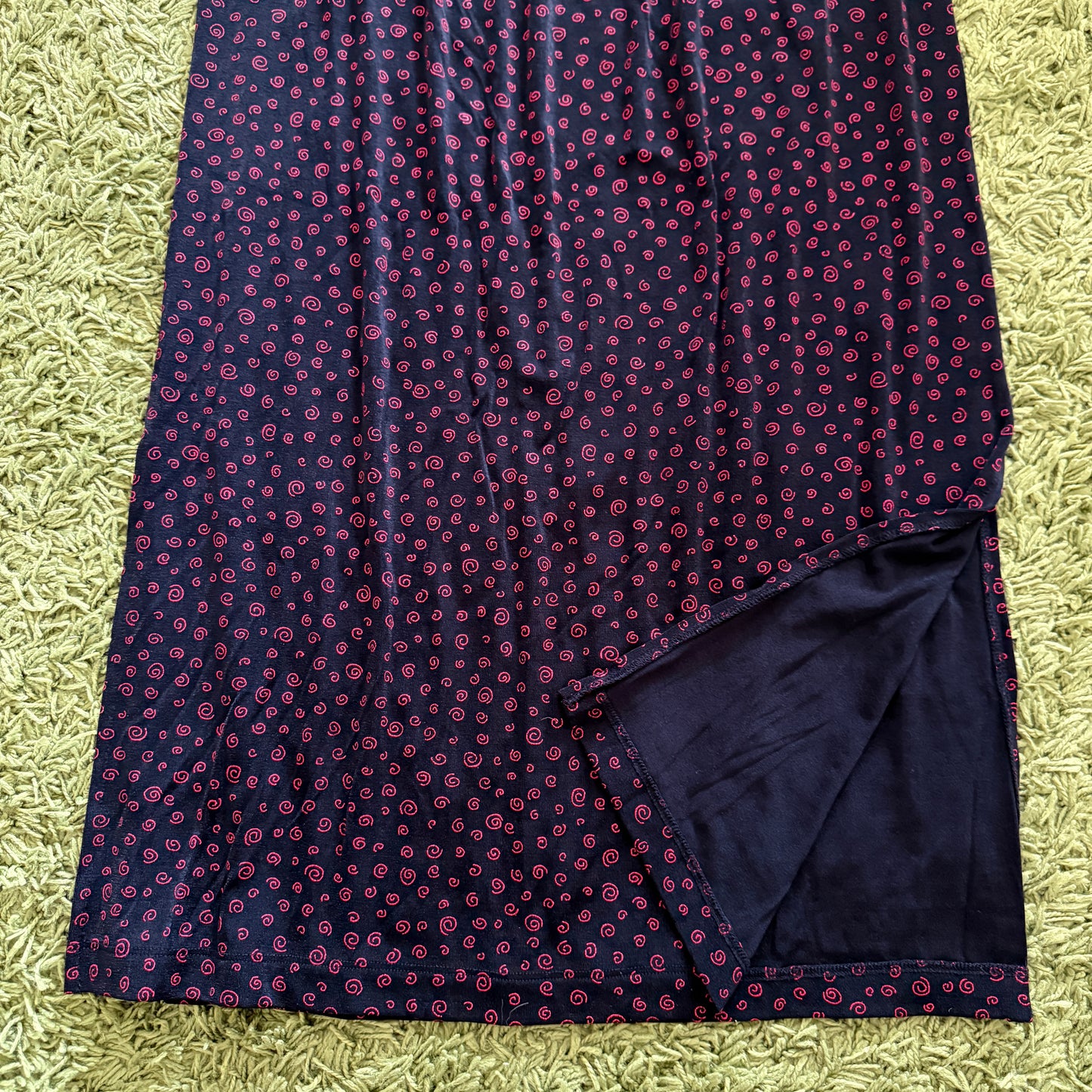 unique vintage whimsical 90s y2k maxi skirt