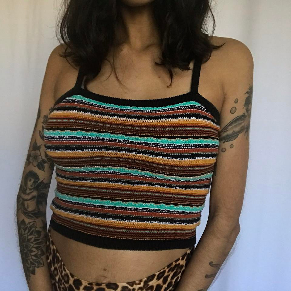 whimsy 90s y2k FOREVER 21 knit cami top