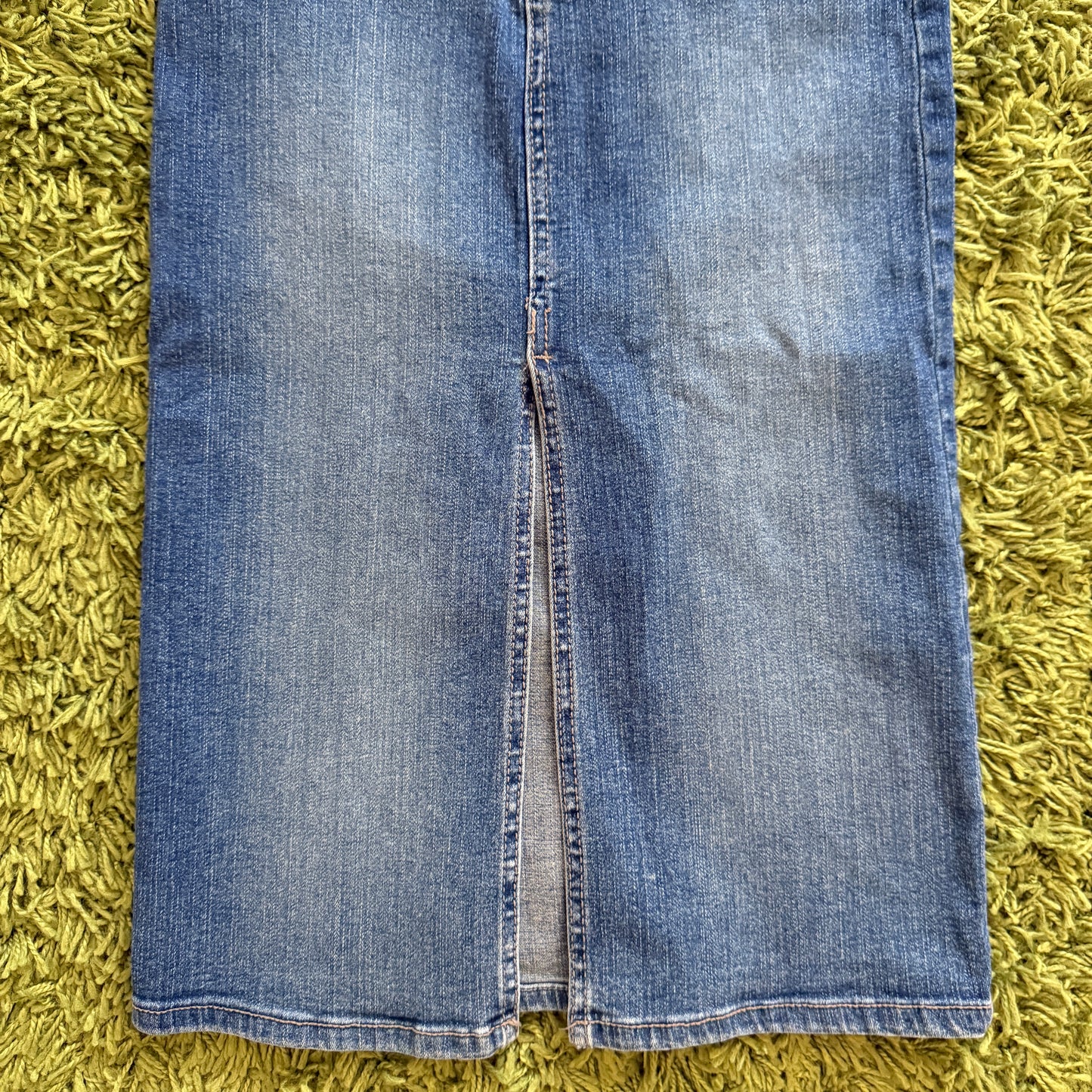 vintage whimsy 90s y2k denim skirt