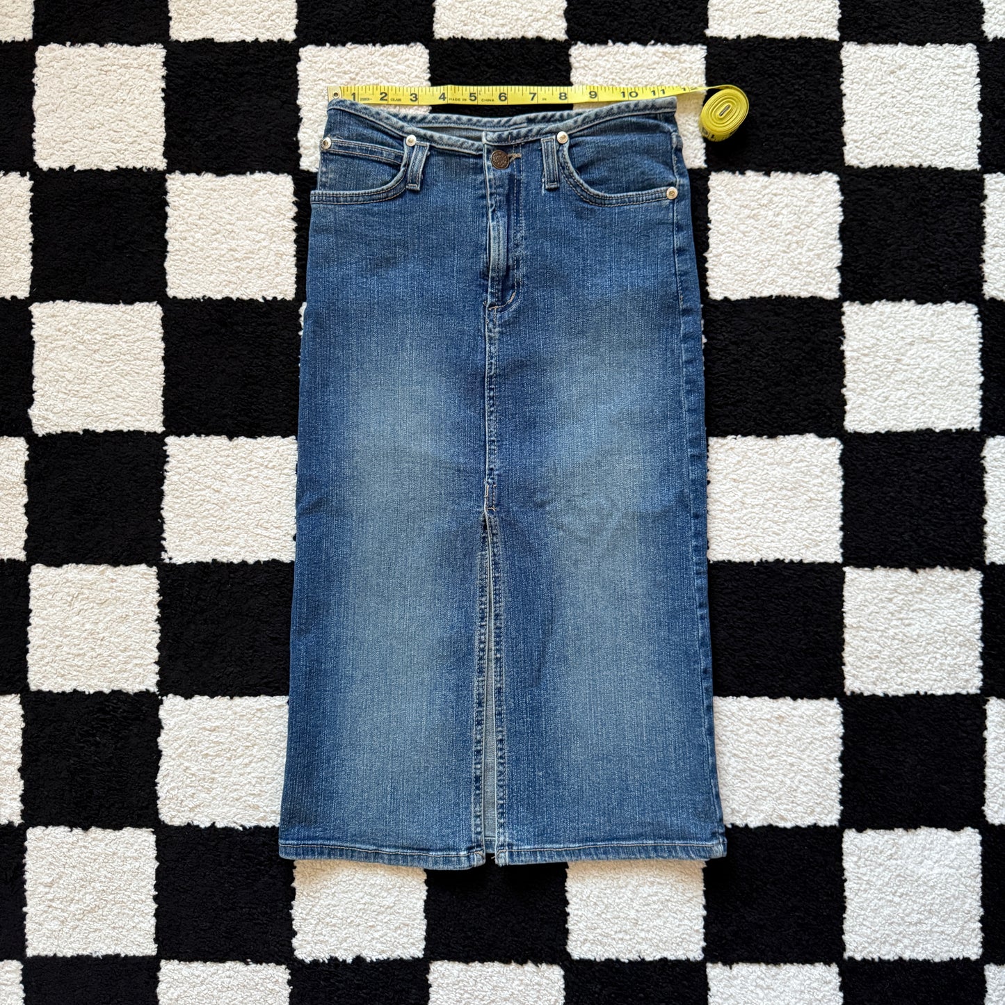 vintage whimsy 90s y2k denim skirt