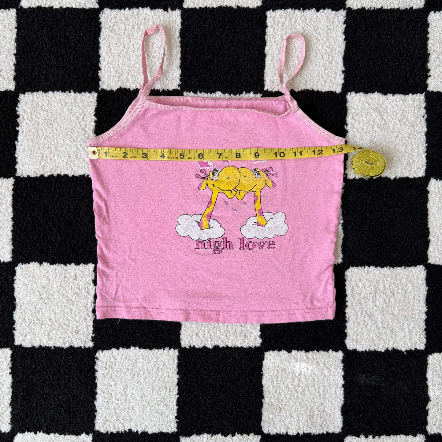 unique vintage whimsical 90s y2k graphic tank top