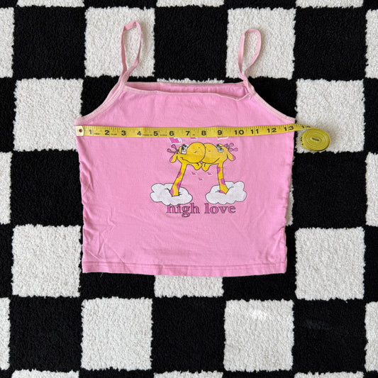 unique vintage whimsical 90s y2k graphic tank top