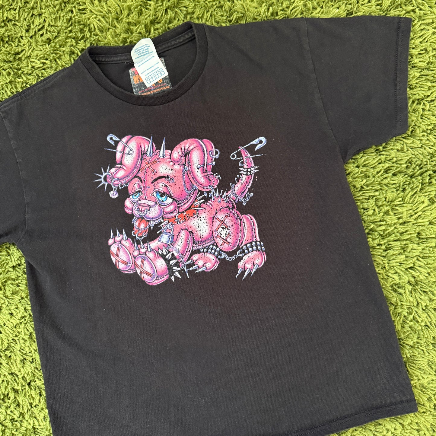 unique vintage whimsy 90s y2k graphic baby tee