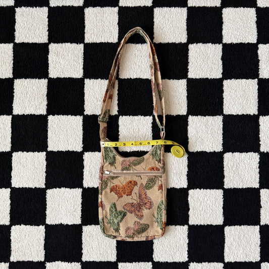 unique vintage whimsical 90s y2k butterfly shoulder bag