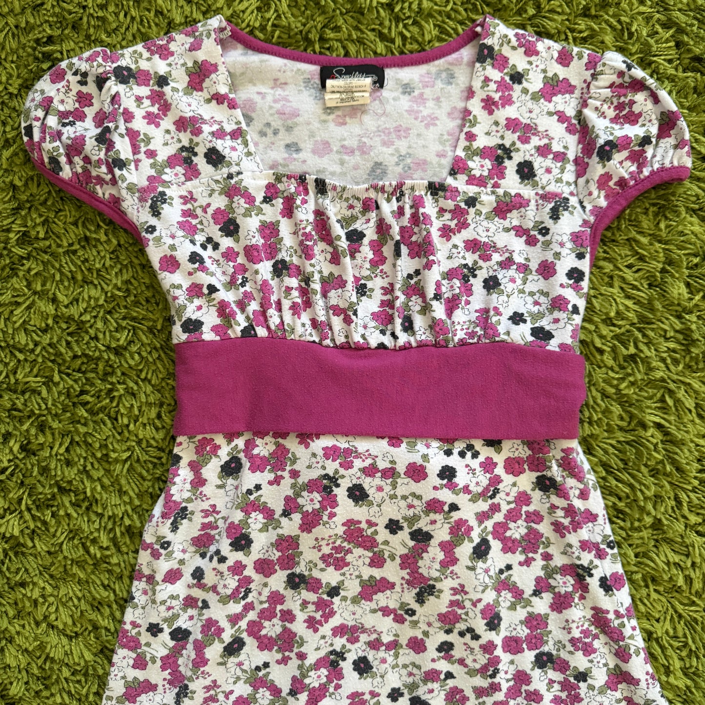 unique vintage whimsical 90s y2k SPEECHLESS babydoll top