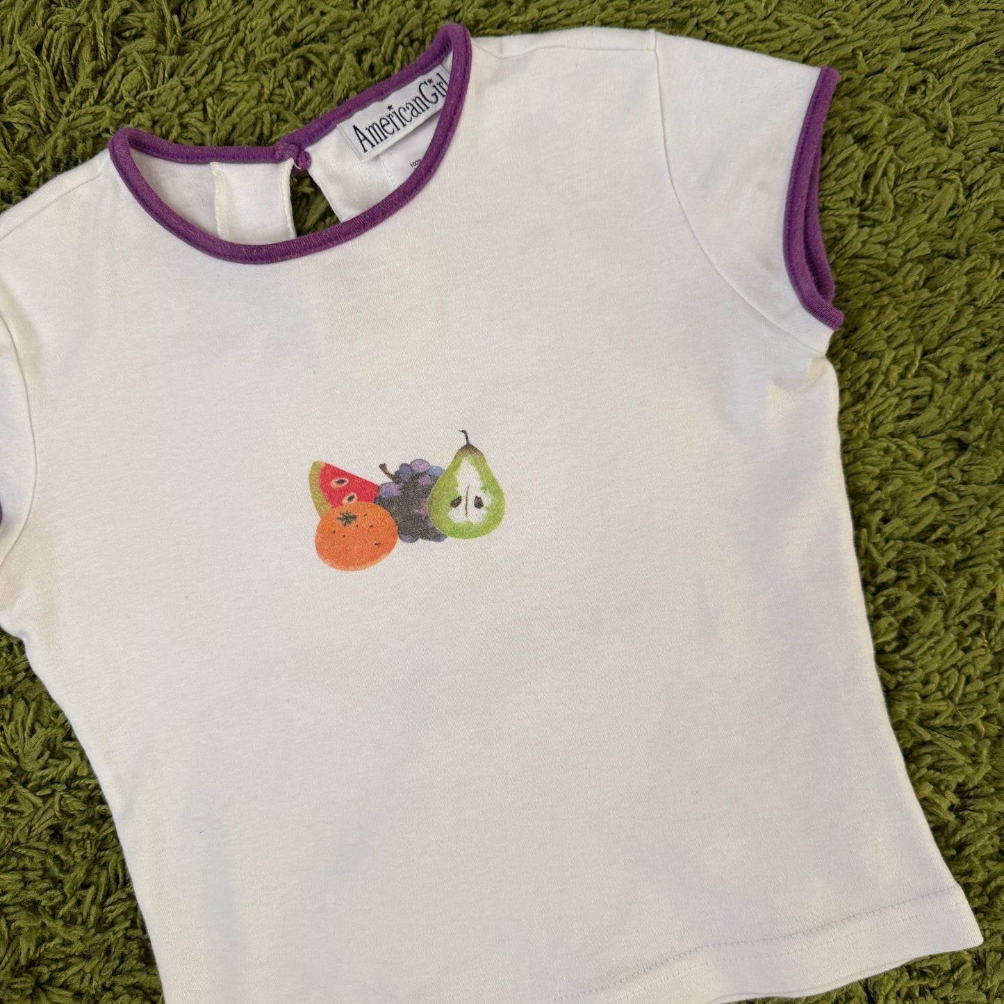 unique vintage whimsy 90s y2k graphic baby tee