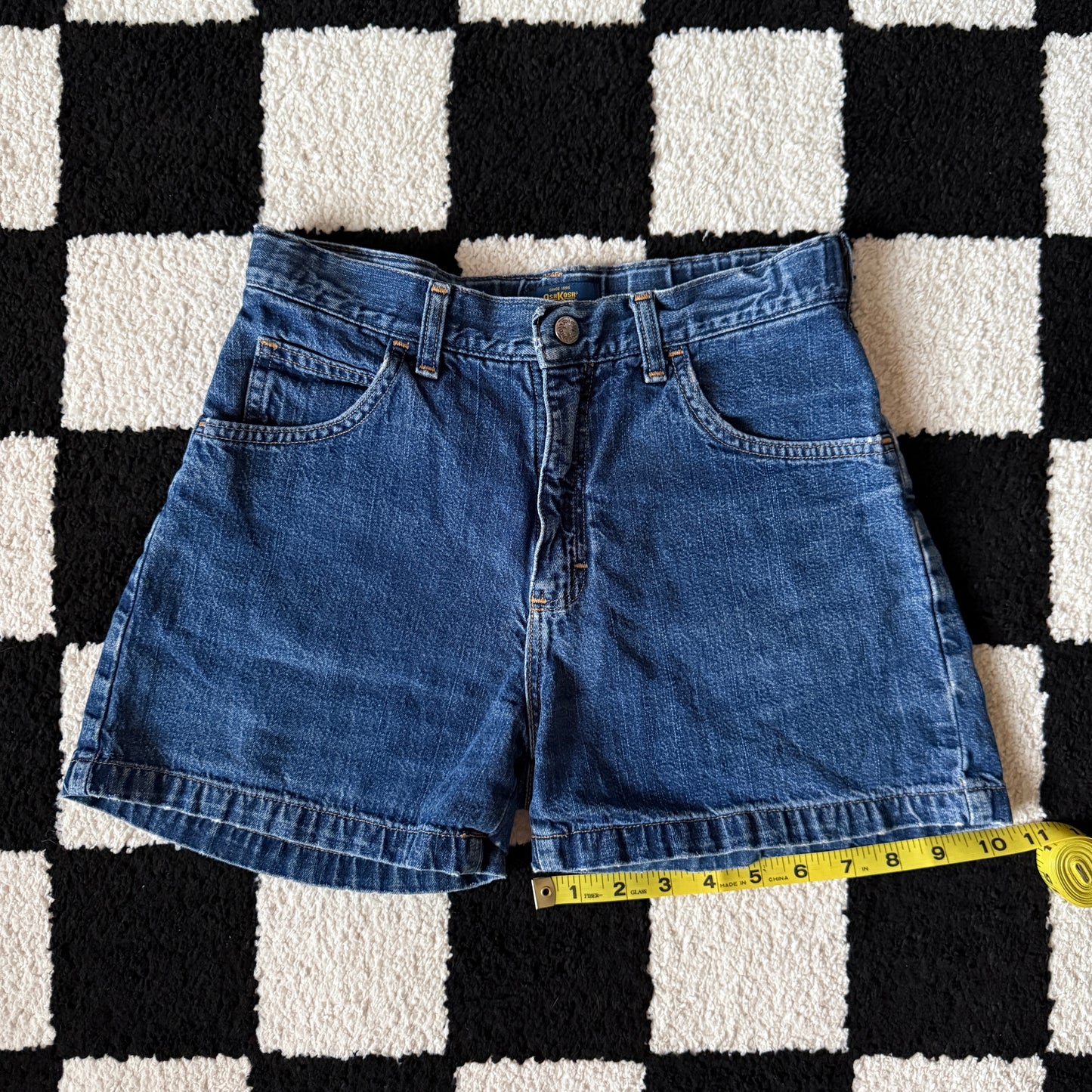 vintage whimsy 90s y2k denim shorts
