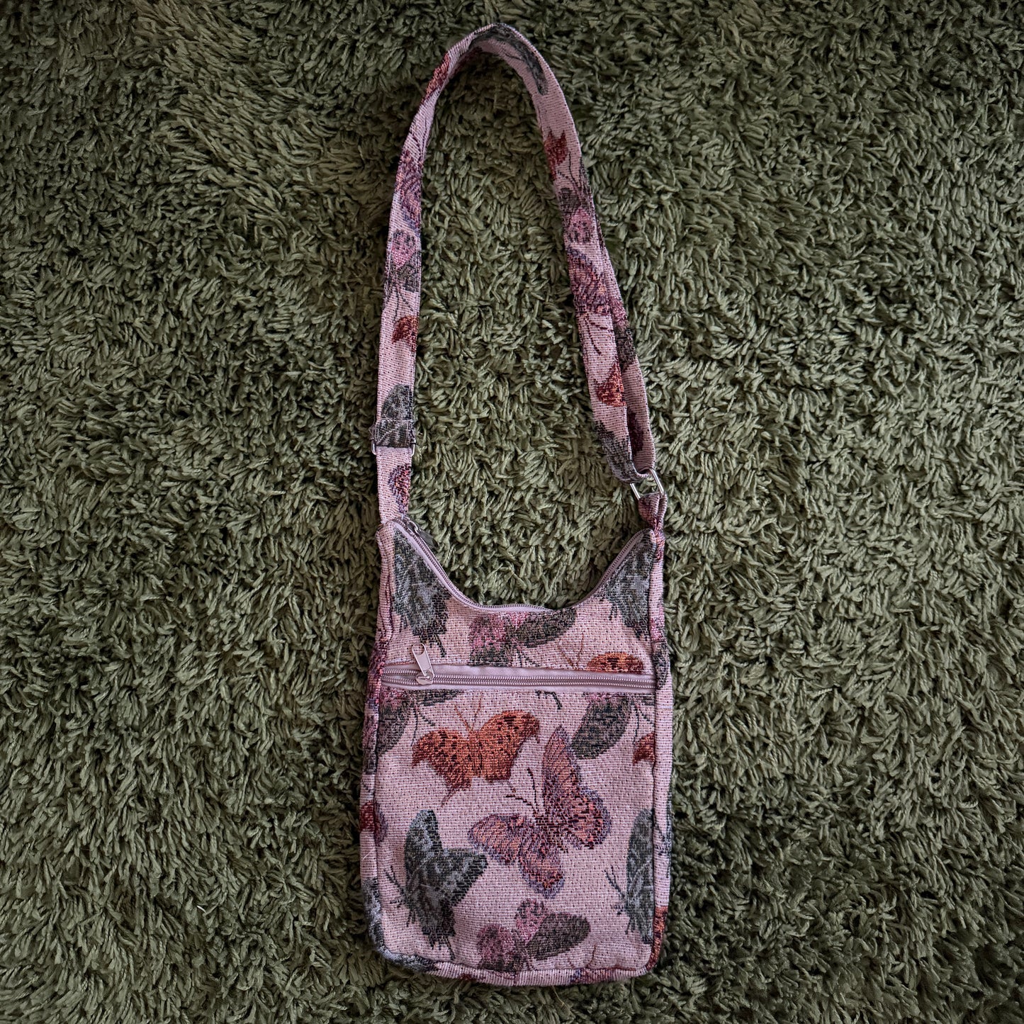 unique vintage whimsical 90s y2k butterfly shoulder bag
