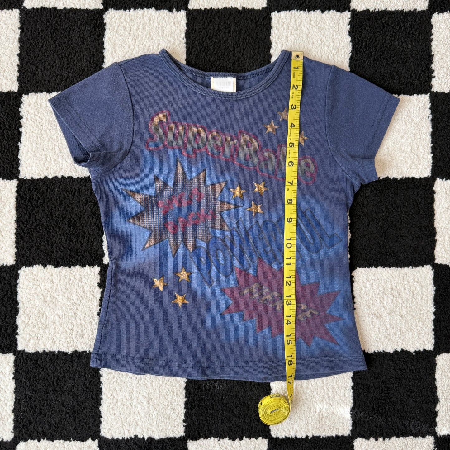 unique vintage whimsical celestial 90s y2k graphic baby tee