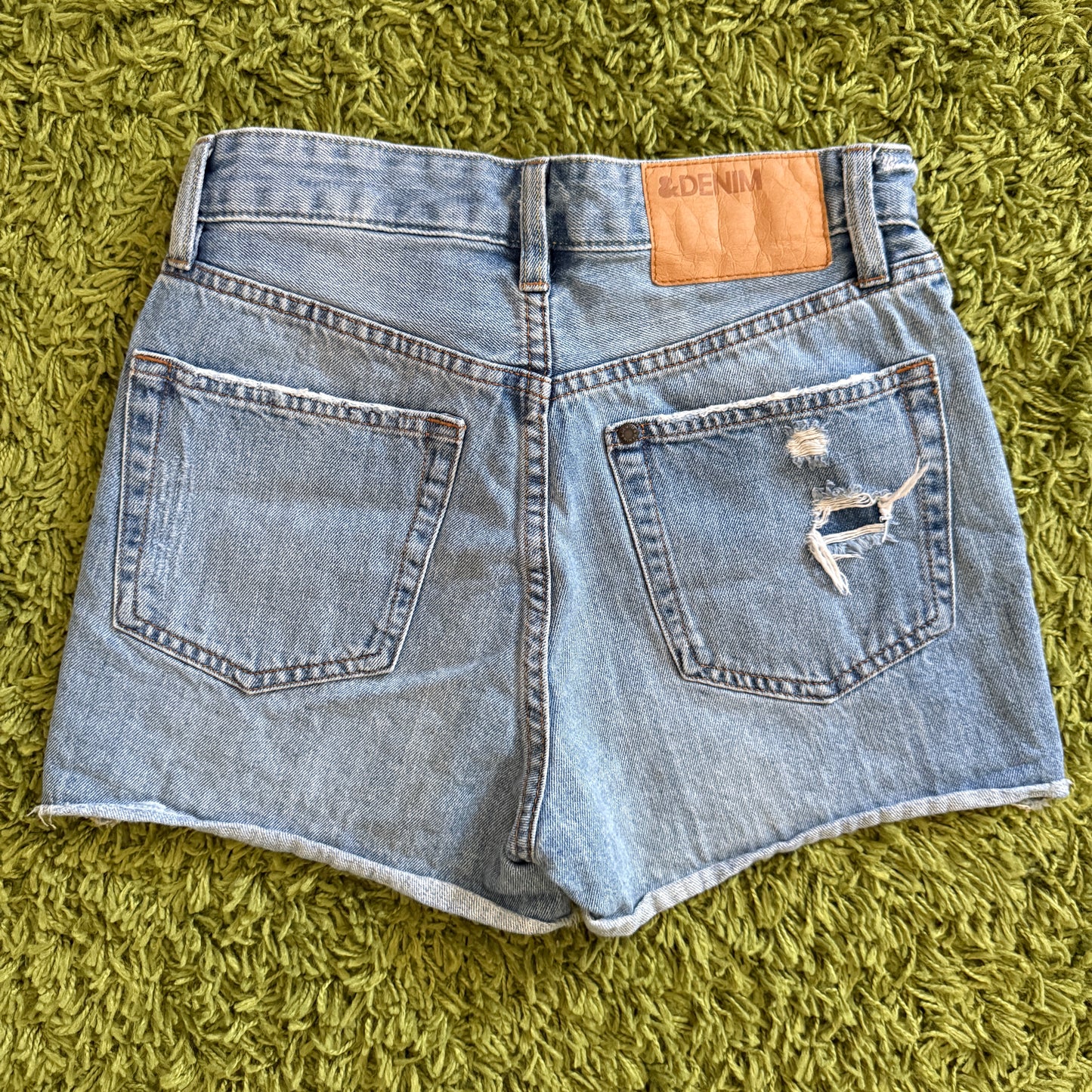 vintage whimsy 90s y2k denim shorts