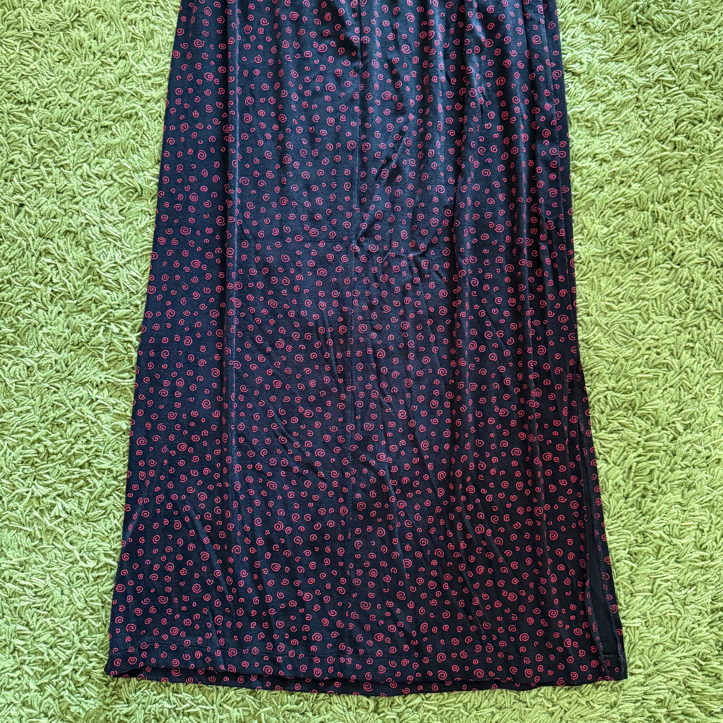 unique vintage whimsical 90s y2k maxi skirt