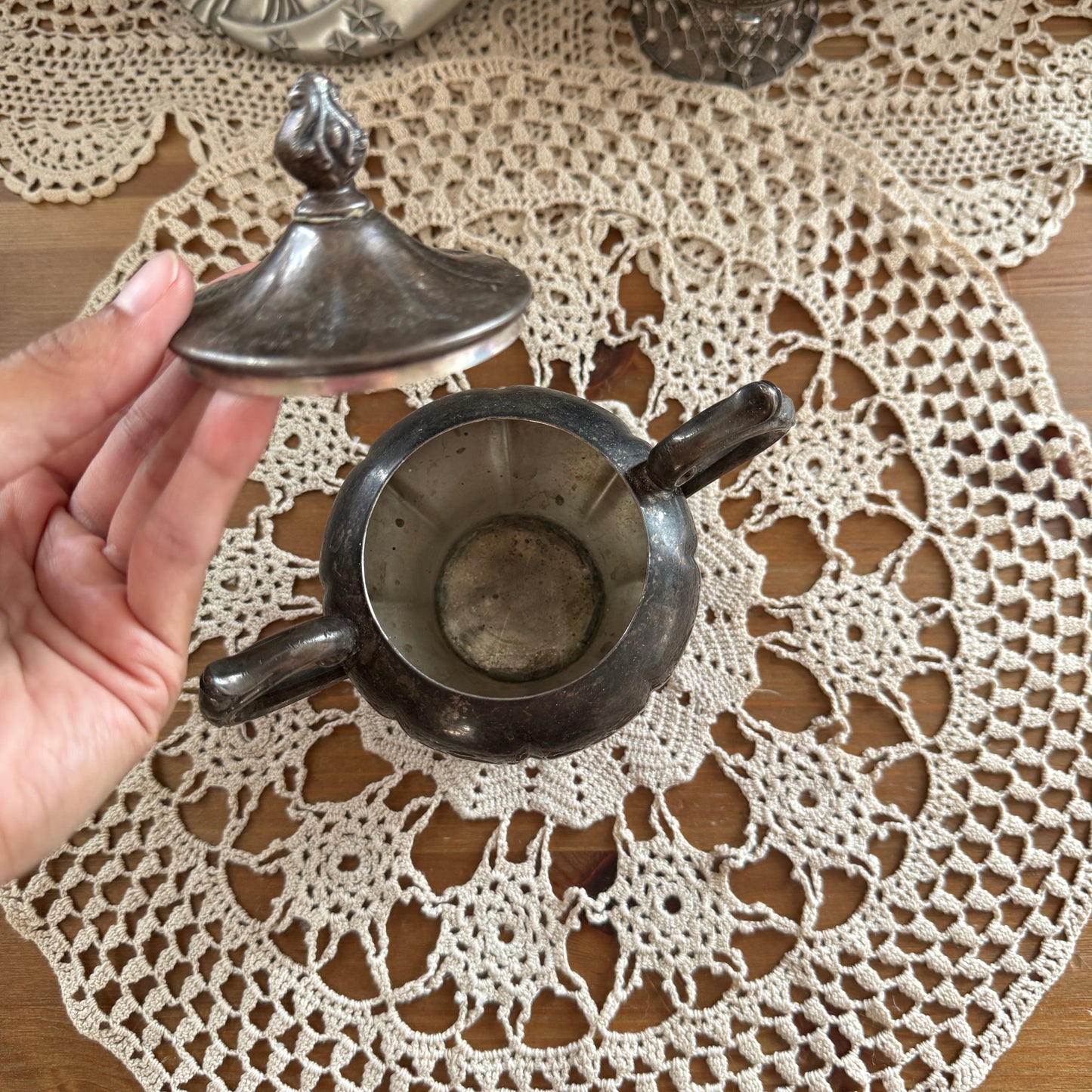 unique vintage whimsical trinket collectable jar