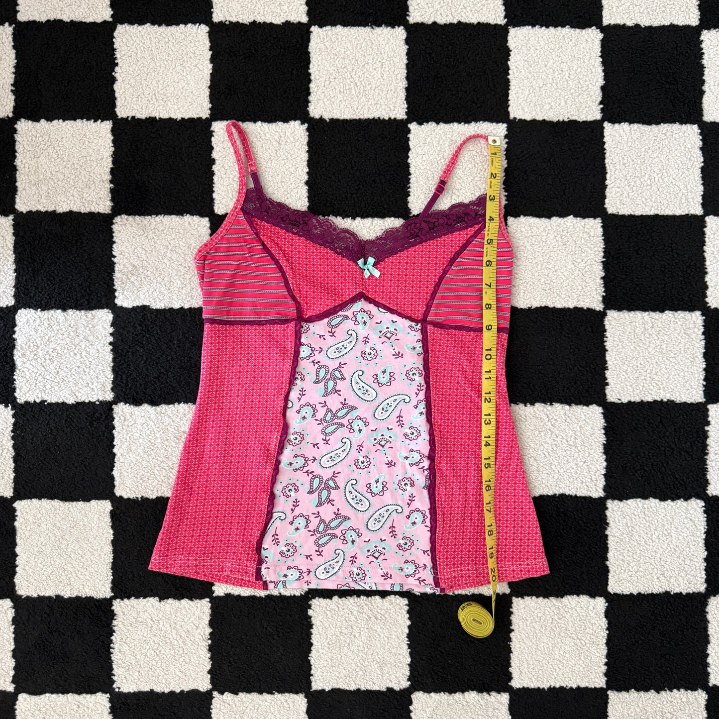 unique vintage whimsical 90s y2k cami top