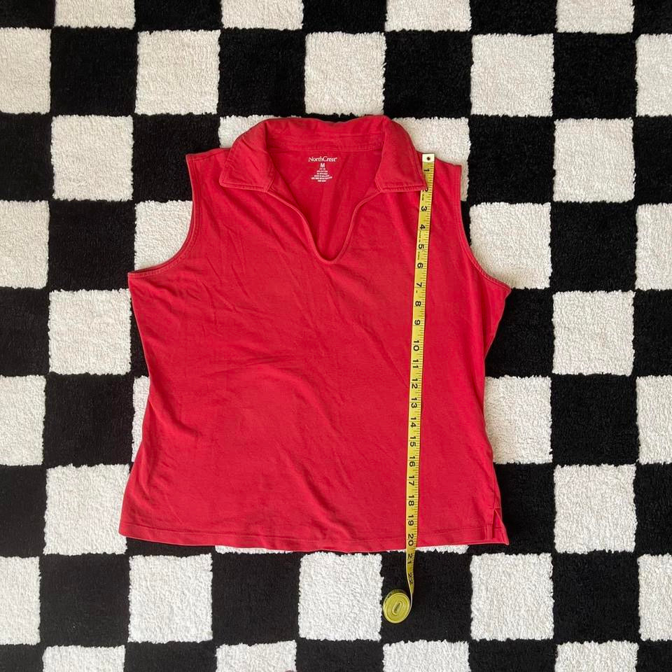 vintage whimsy 90s y2k NORTH CREST tank top