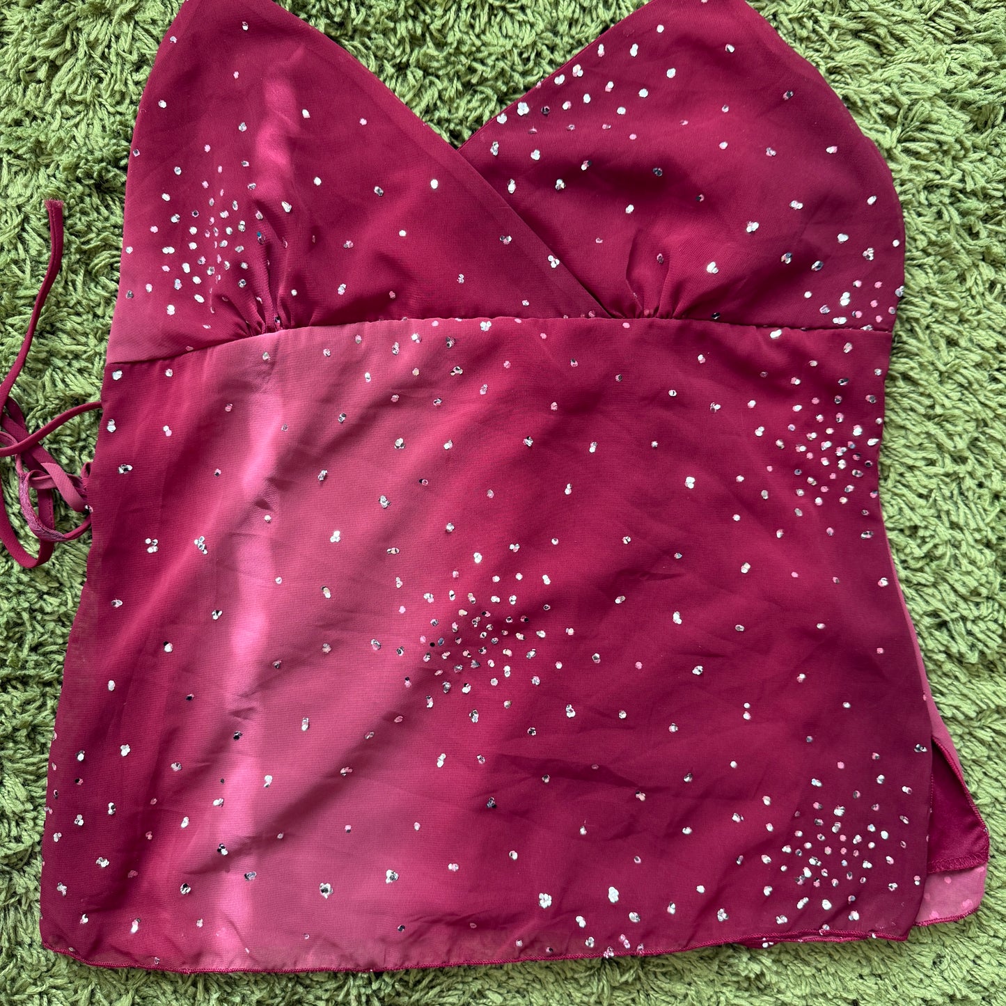 unique vintage whimsy 90s y2k VANITY babydoll top