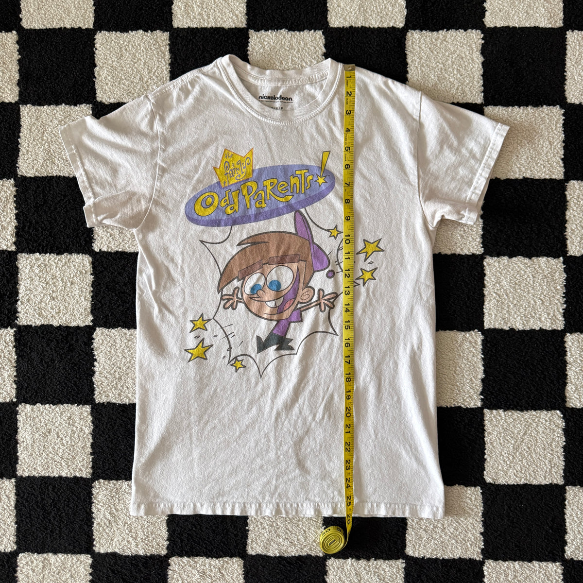 unique vintage whimsical 90s y2k THE FAIRLY ODD PARENTS graphic tee