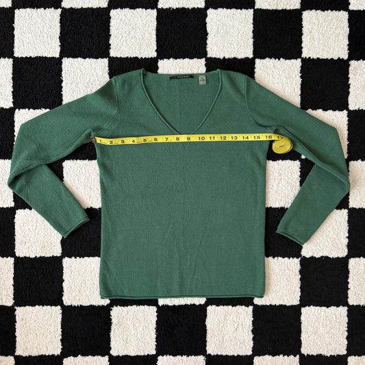vintage whimsy 90s y2k knit sleeved top