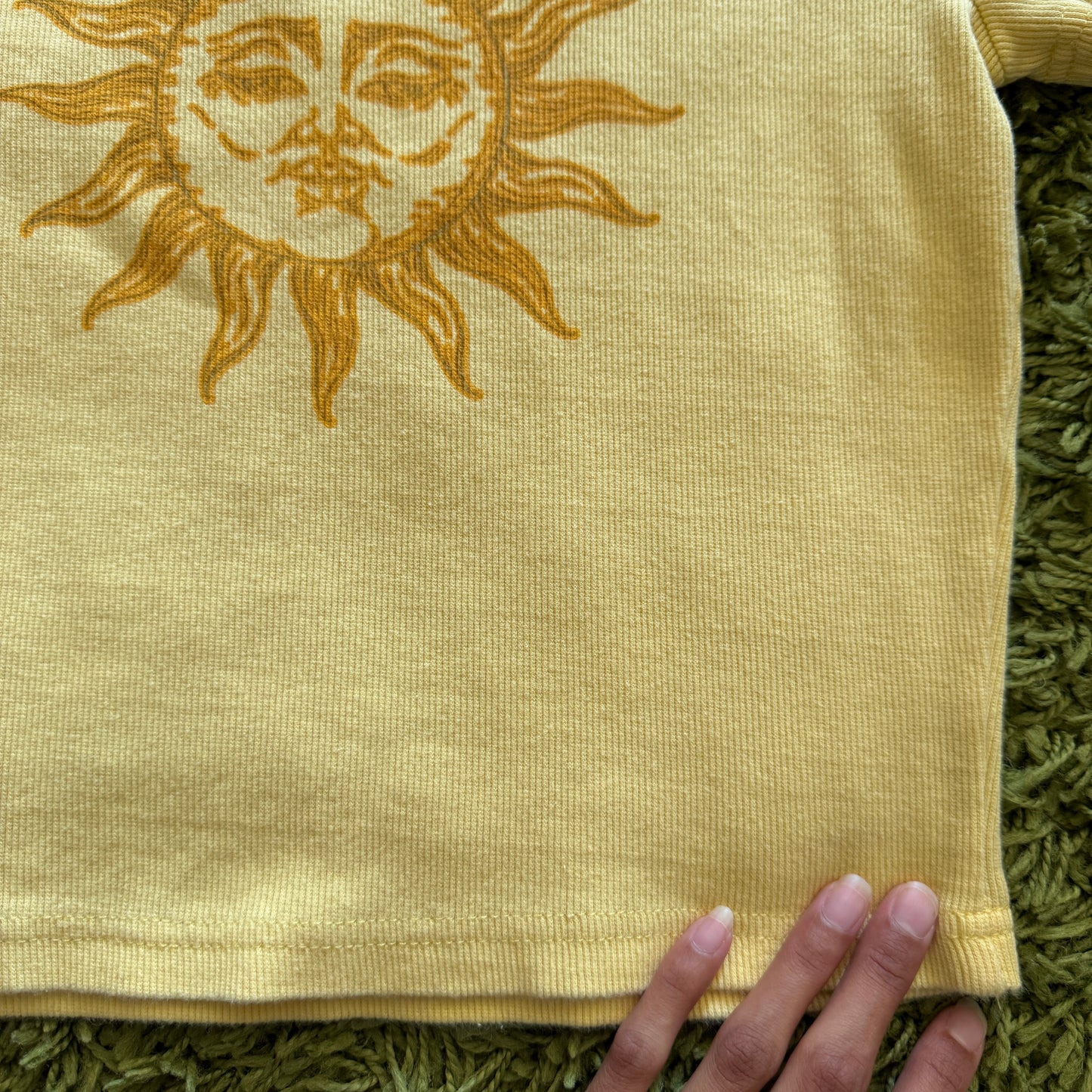 unique vintage whimsical 90s y2k celestial graphic baby tee
