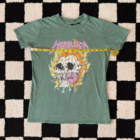 whimsical 90s y2k METALLICA graphic t shirt