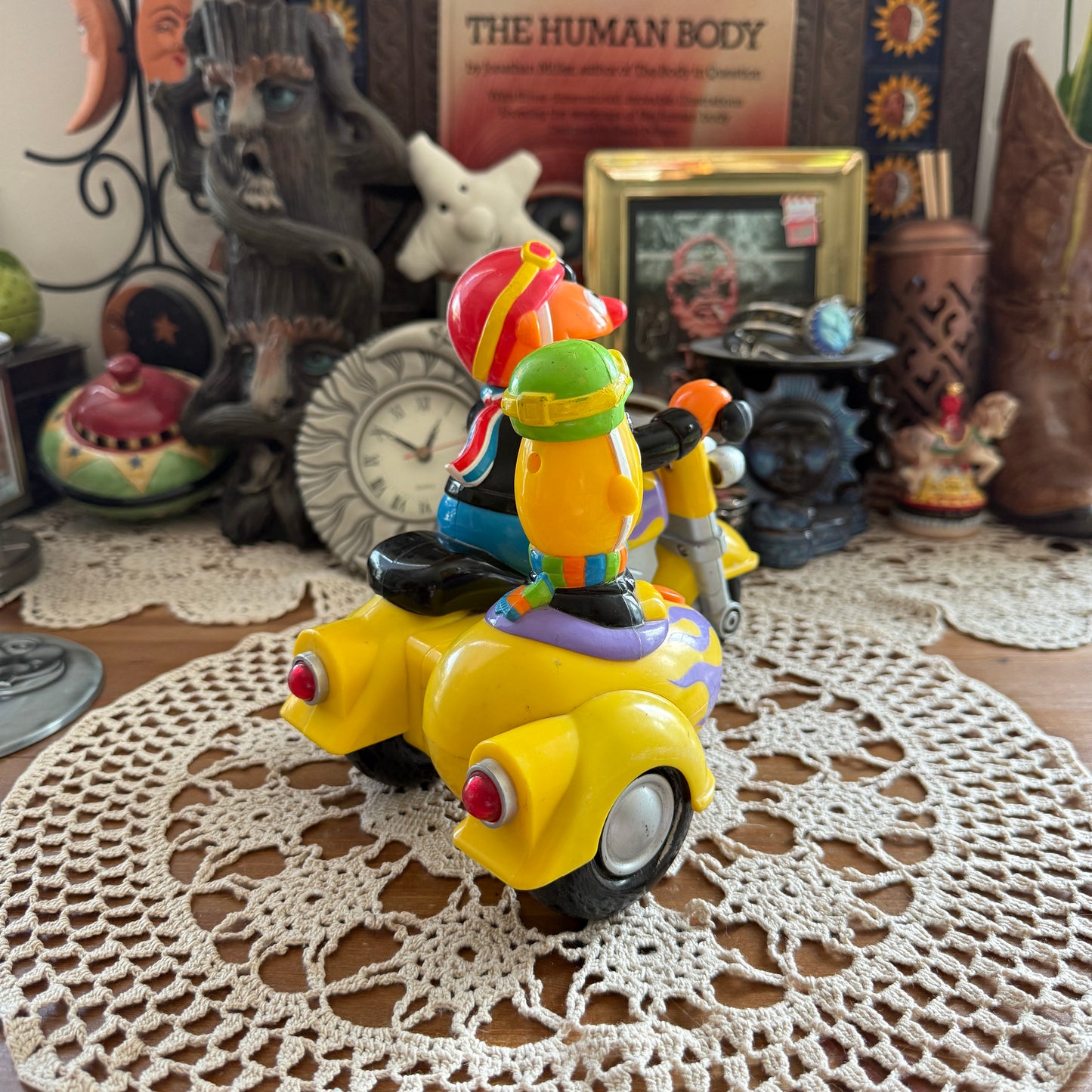 unique vintage whimsical bert and ernie figure collectable
