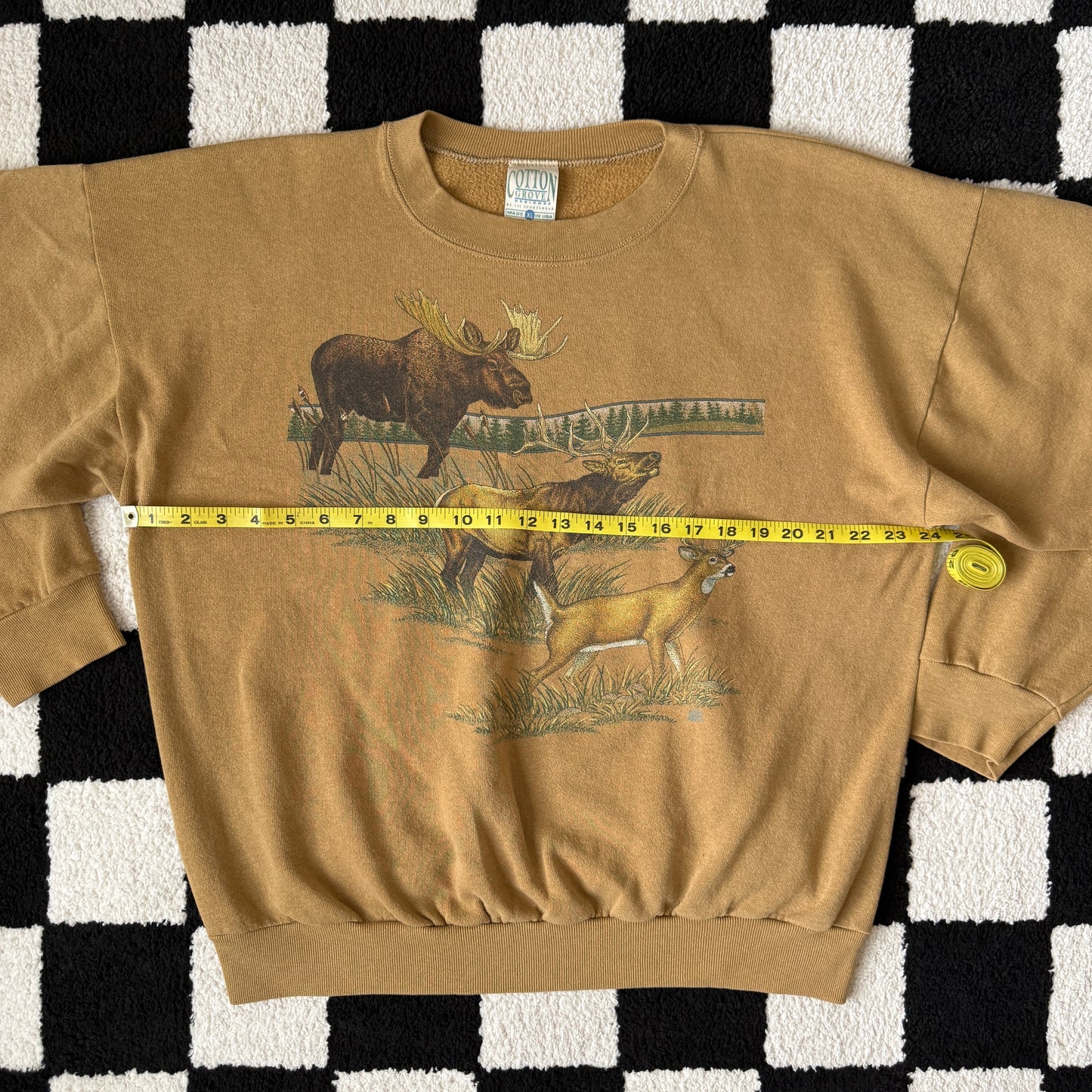 unique vintage whimsical 90s y2k graphic pullover sweatshirt