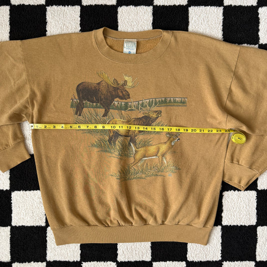unique vintage whimsical 90s y2k graphic pullover sweatshirt