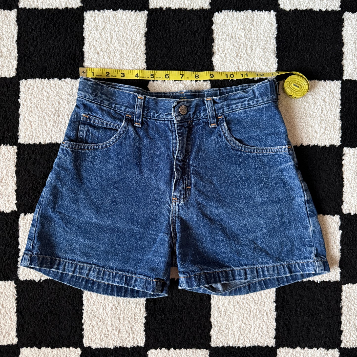 vintage whimsy 90s y2k denim shorts