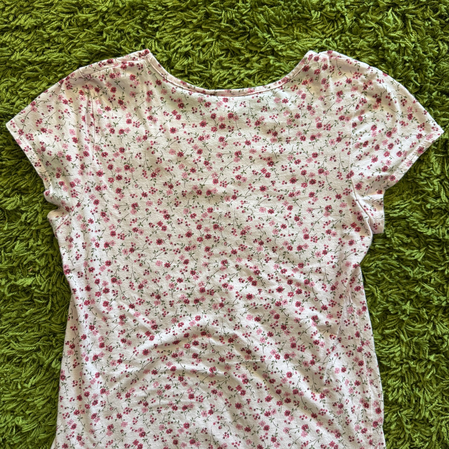 unique vintage whimsical 90s y2k ANXIETY FOR KIDS babydoll top