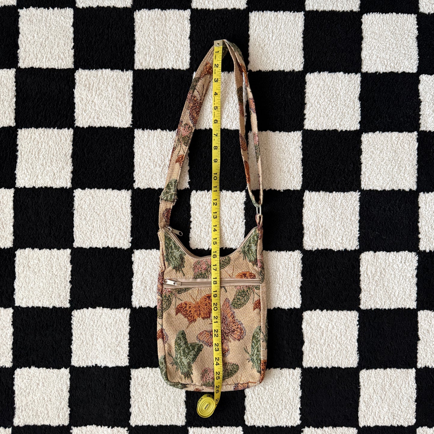 unique vintage whimsical 90s y2k butterfly shoulder bag