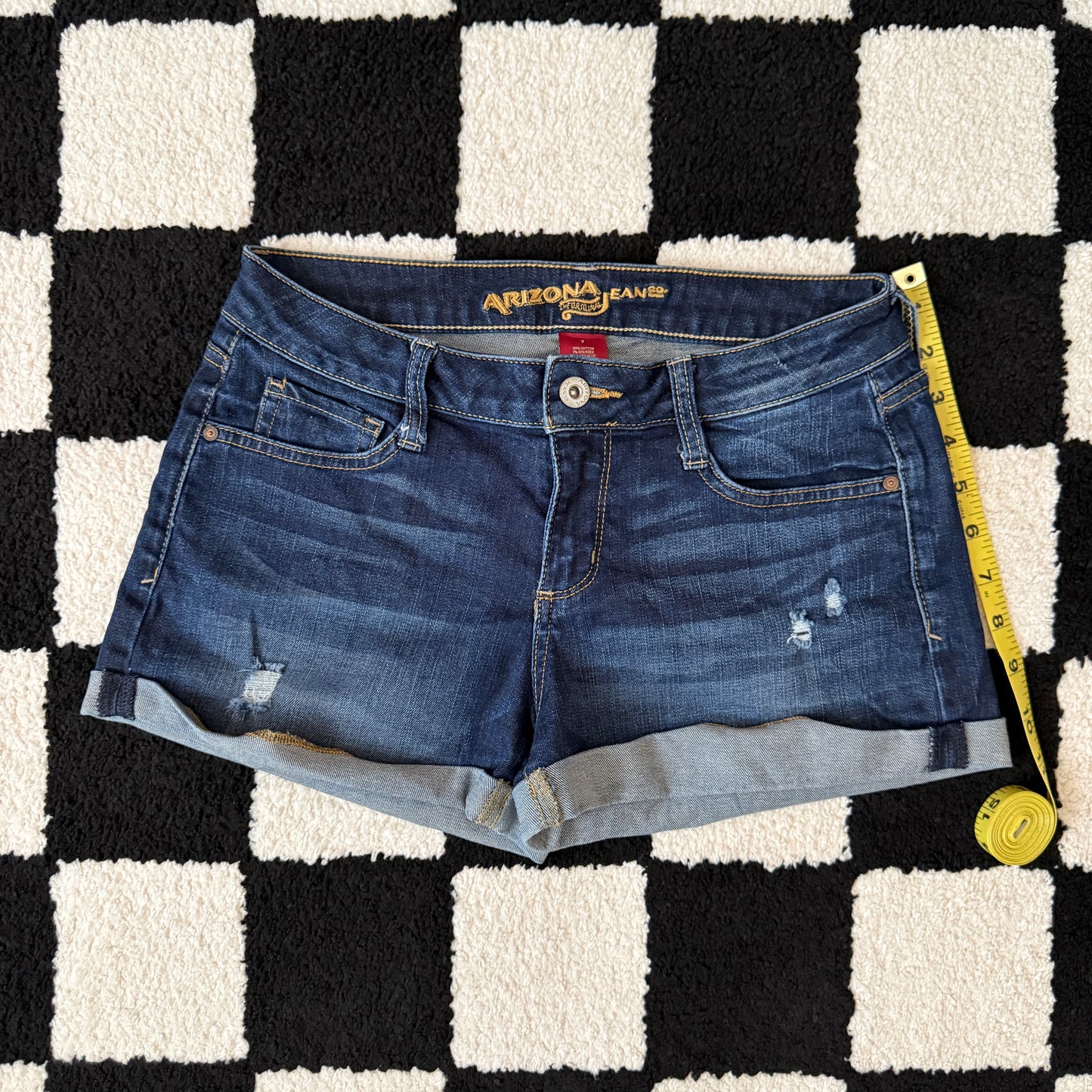 vintage whimsy 90s y2k ARIZONA JEAN CO denim shorts