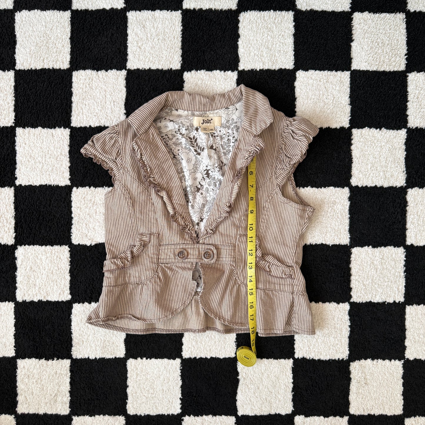 unique vintage whimsy 90s y2k JOLT babydoll top