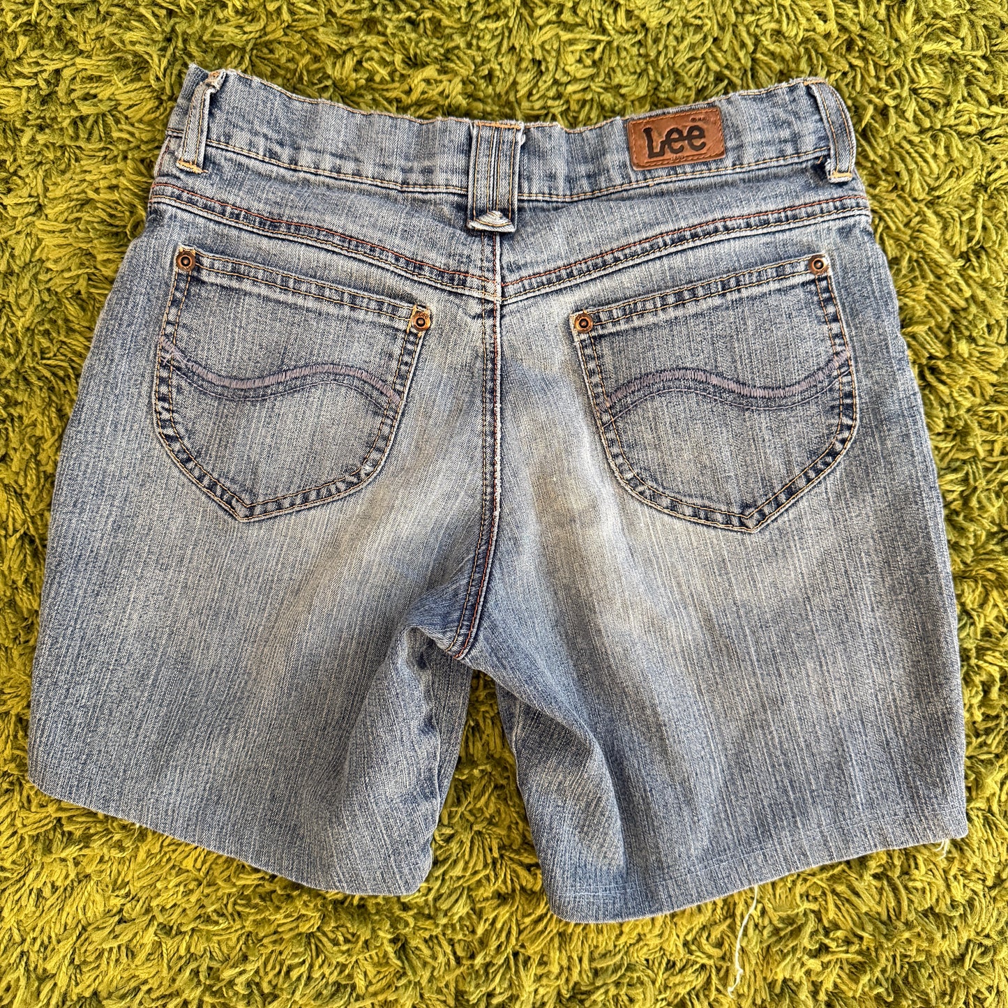 vintage whimsy 90s y2k LEE denim bermuda shorts