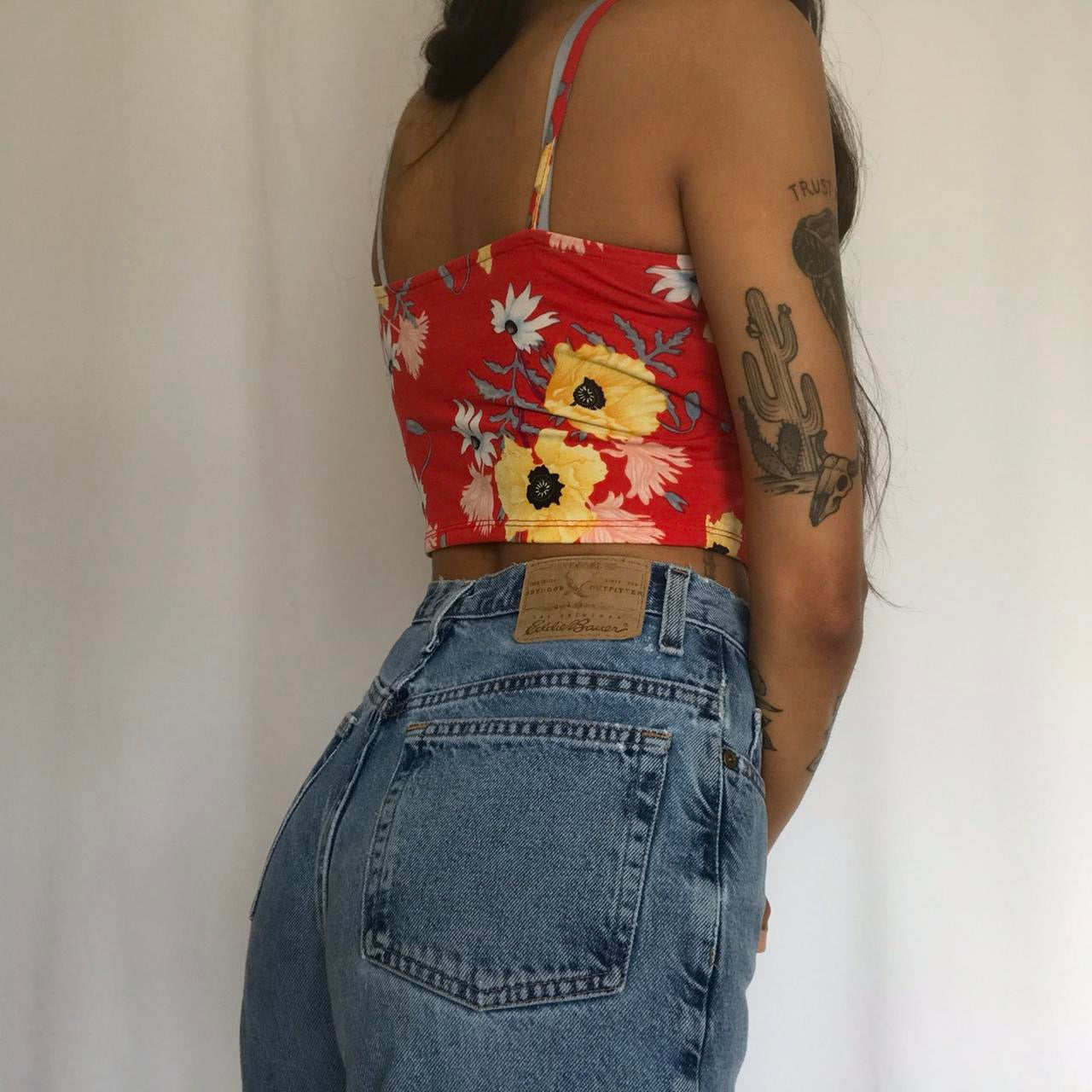 vintage whimsy y2k cami top
