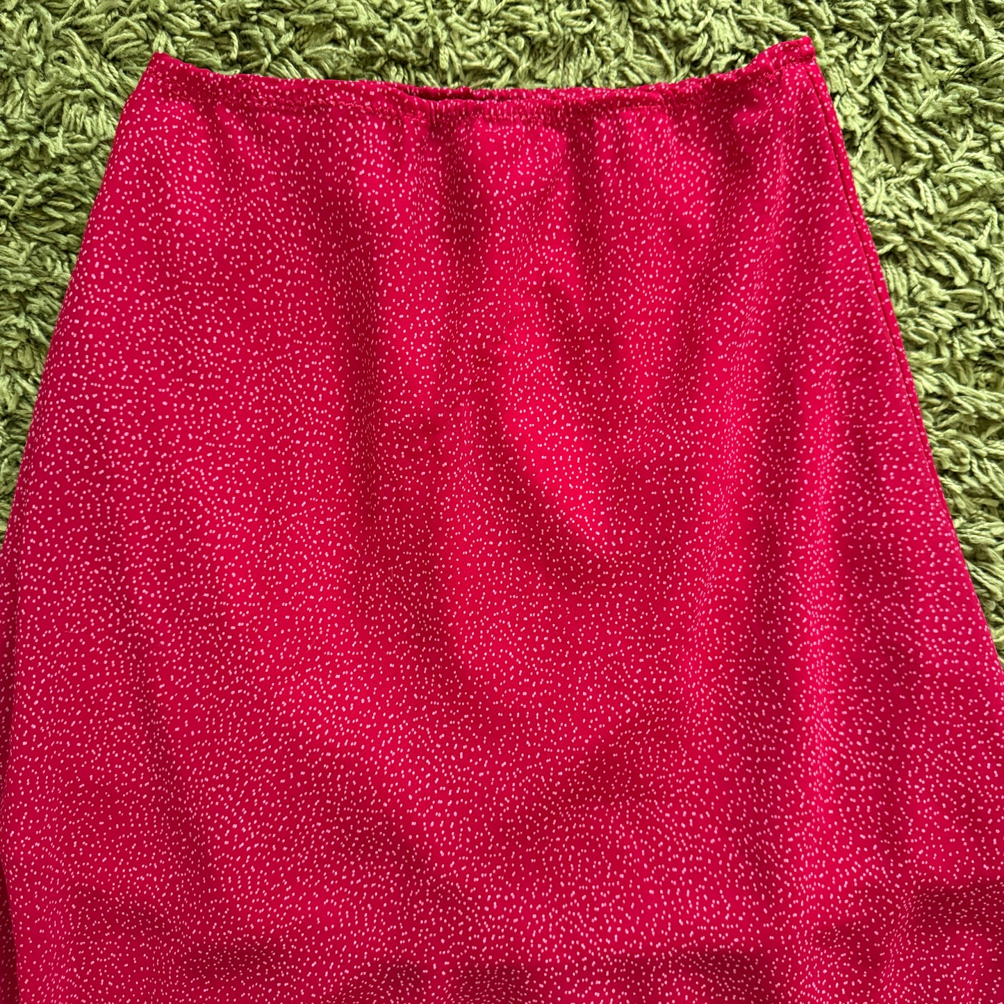 unique handmade vintage whimsy 90s y2k midi skirt