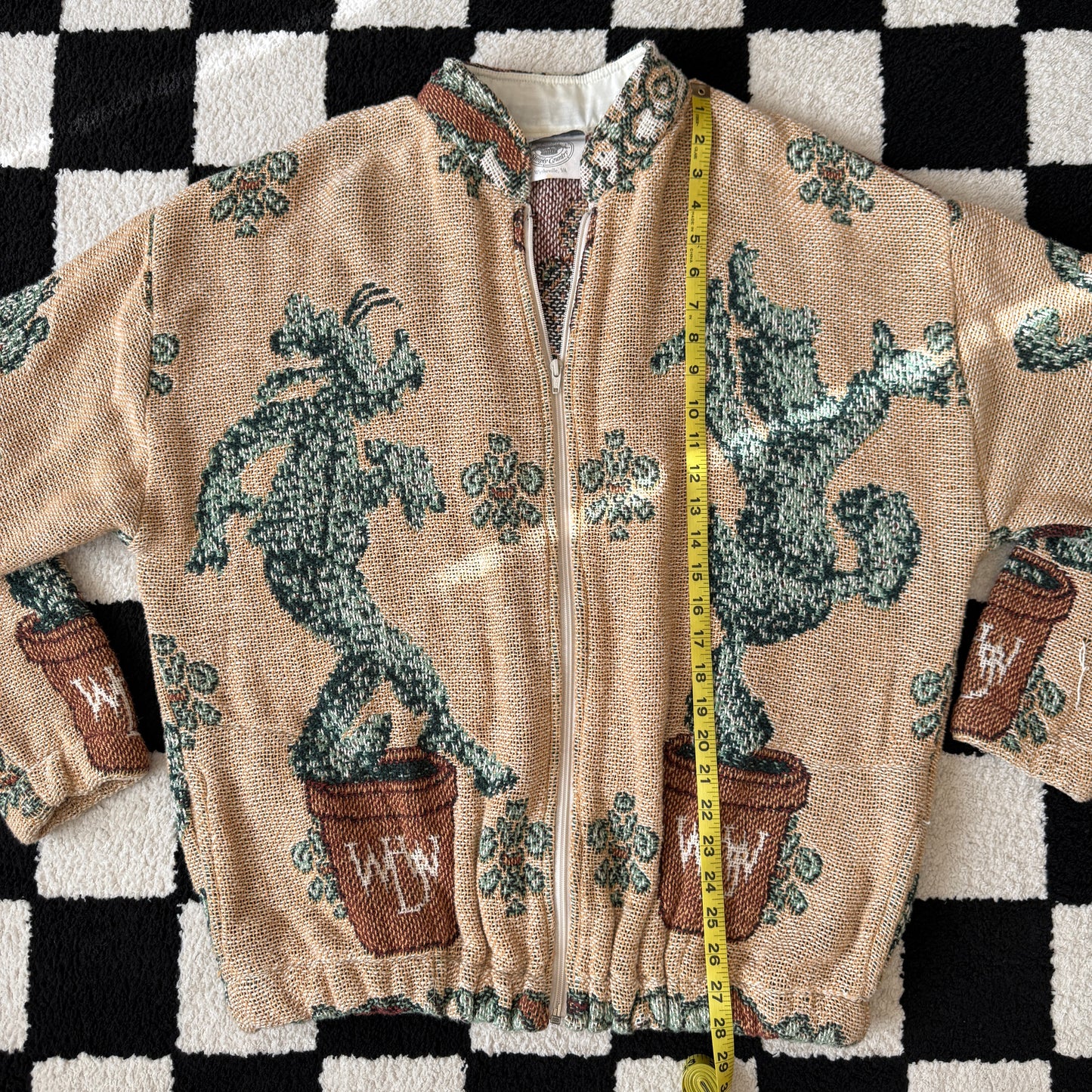 unique vintage whimsy 90s y2k DISNEY knit cardigan sweater