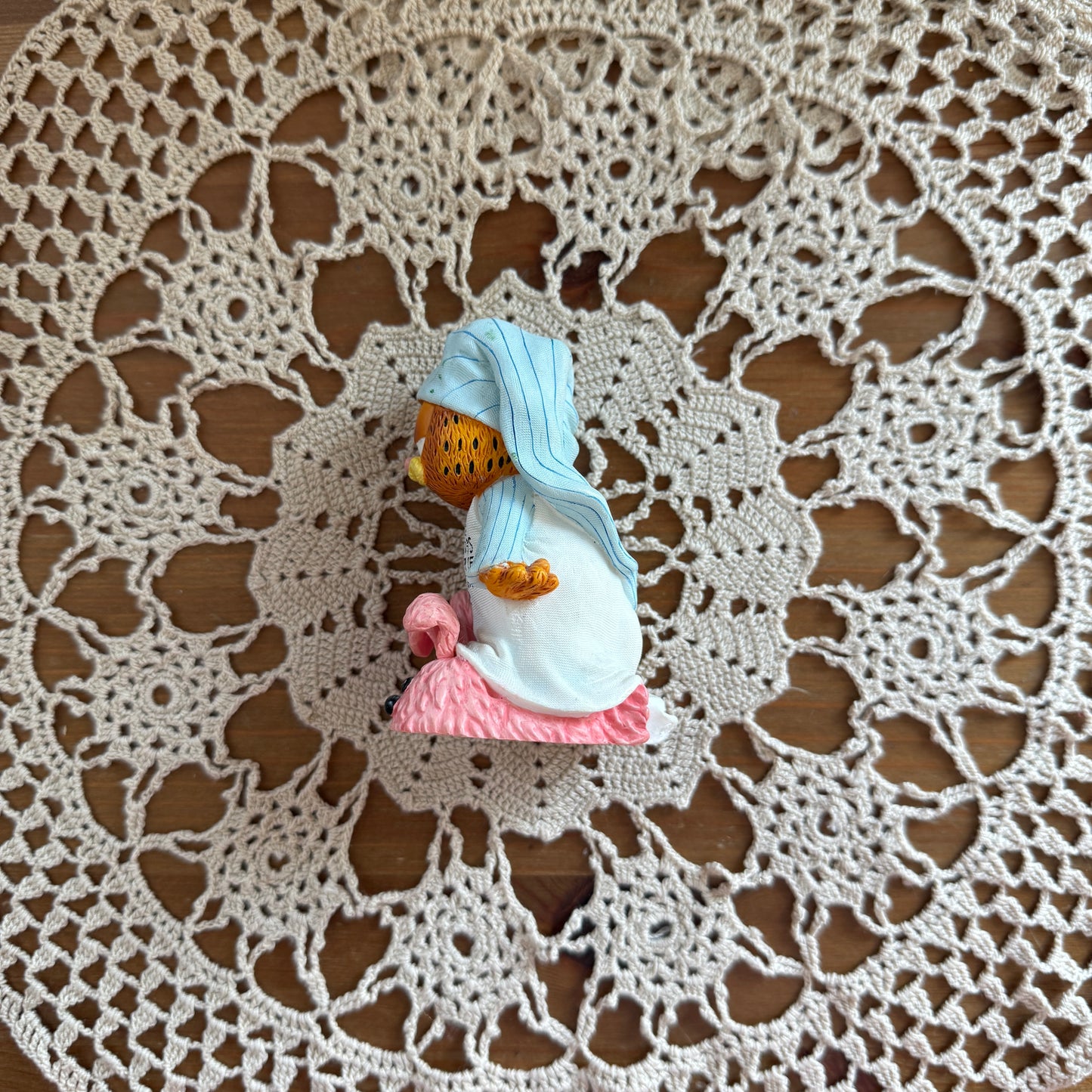 unique vintage whimsical garfield figure collectable trinket