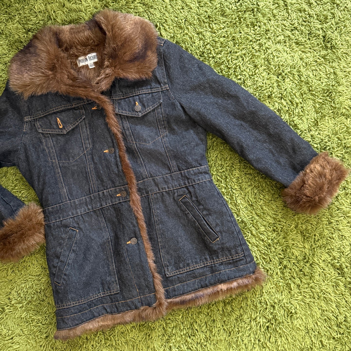 vintage whimsy 90s y2k MARVIN RICHARDS penny lane coat