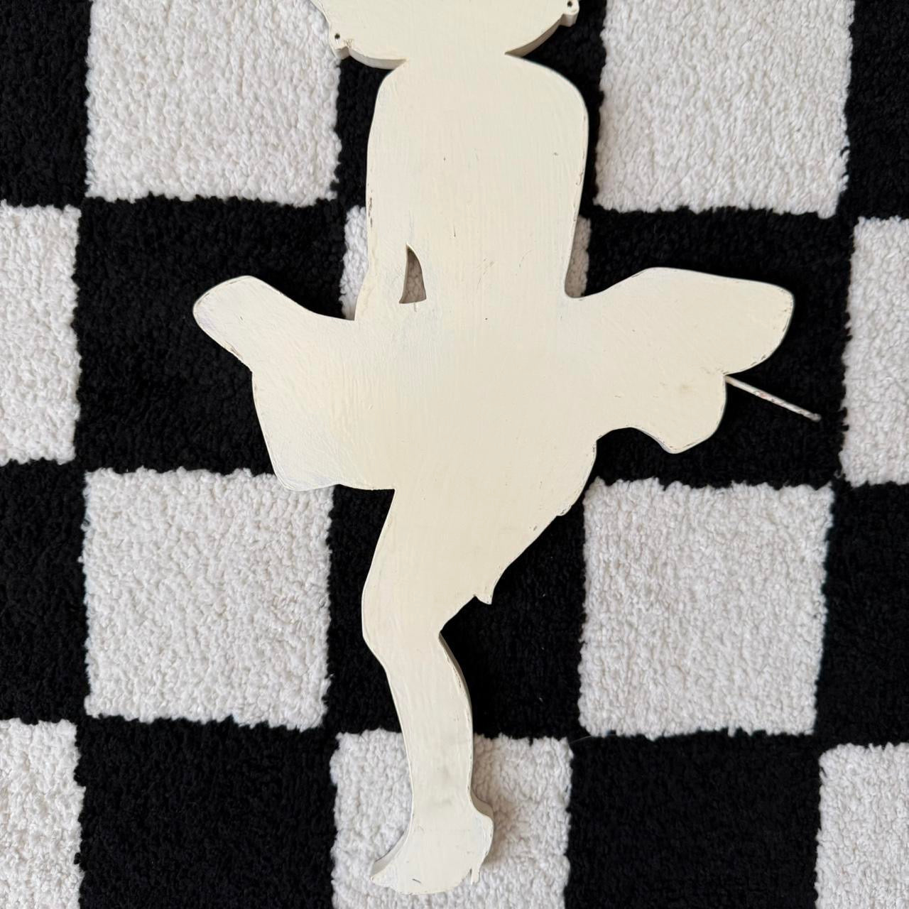 unique handmade whimsy y2k BETTY BOOP wooden wall decor