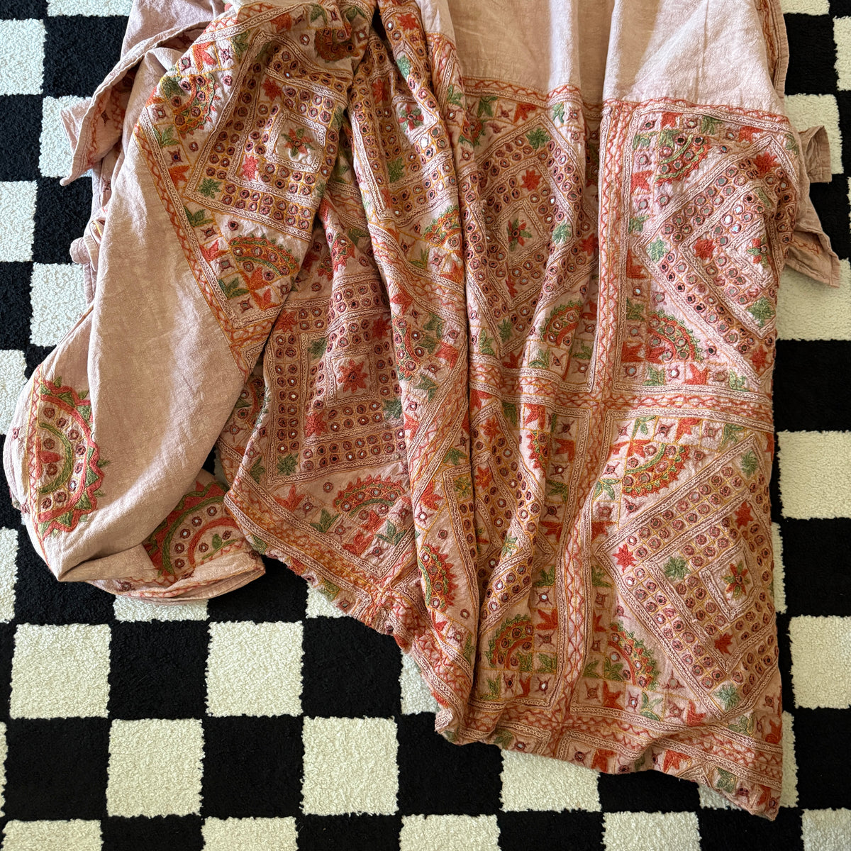 unique vintage whimsical cover blanket